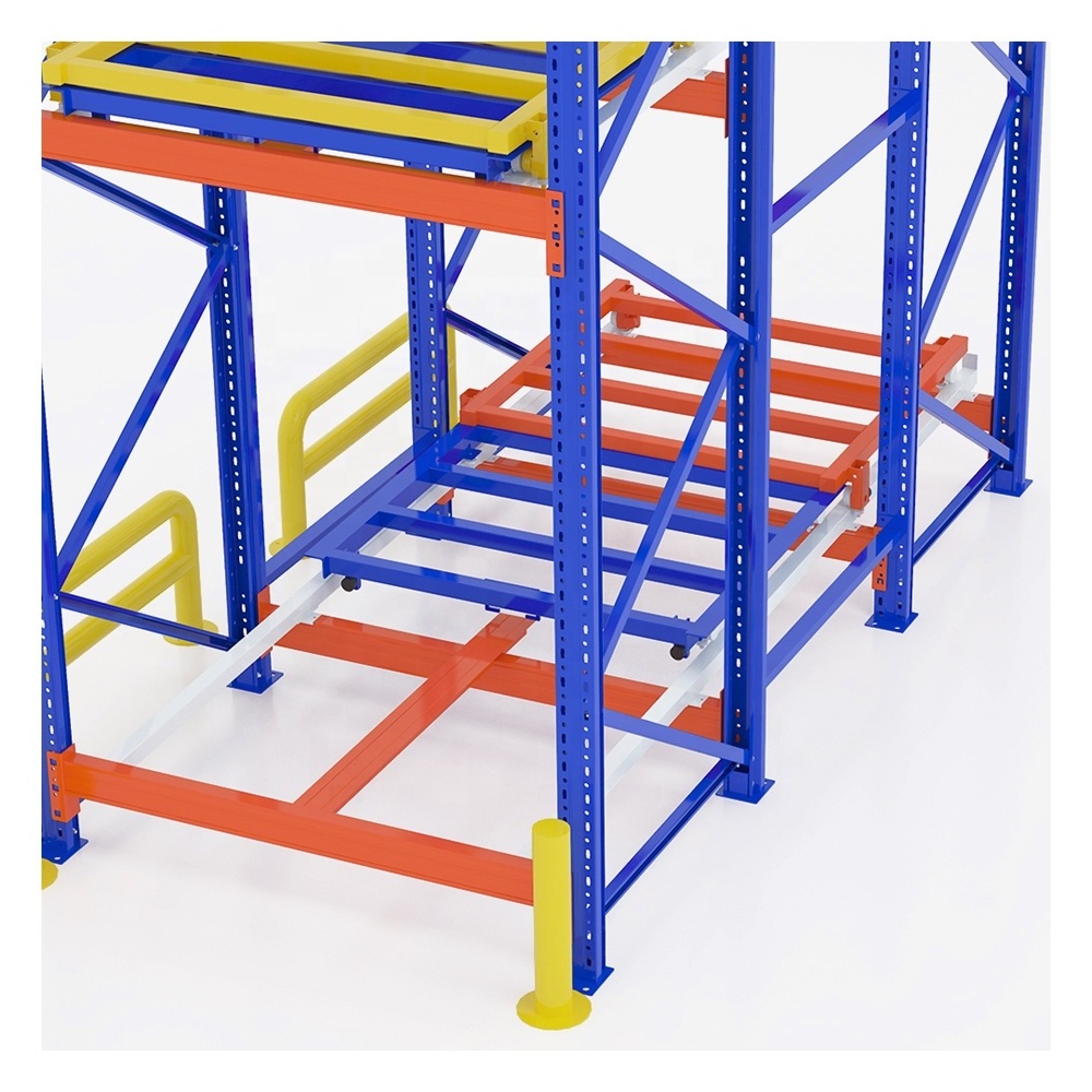 up to 5 pallet deep storage warehouse rack pallet storage shelving for 1000kgs per pallet weight