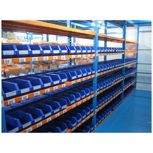 Warehouse Plastic Bin Storage Rack