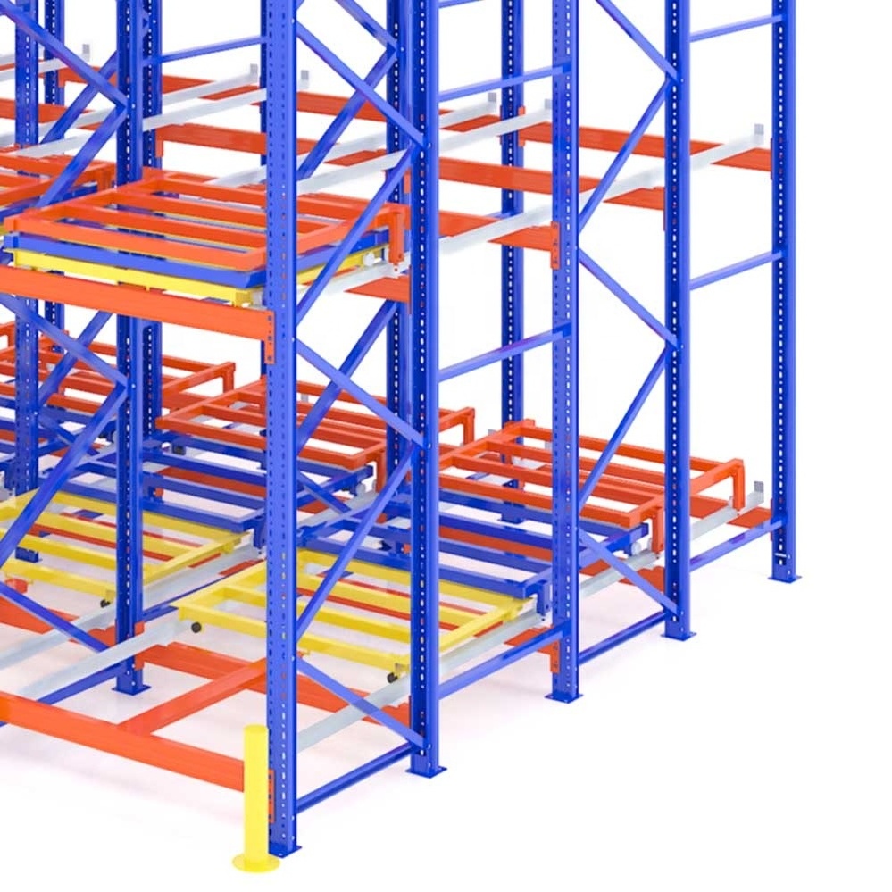 up to 5 pallet deep storage warehouse rack pallet storage shelving for 1000kgs per pallet weight