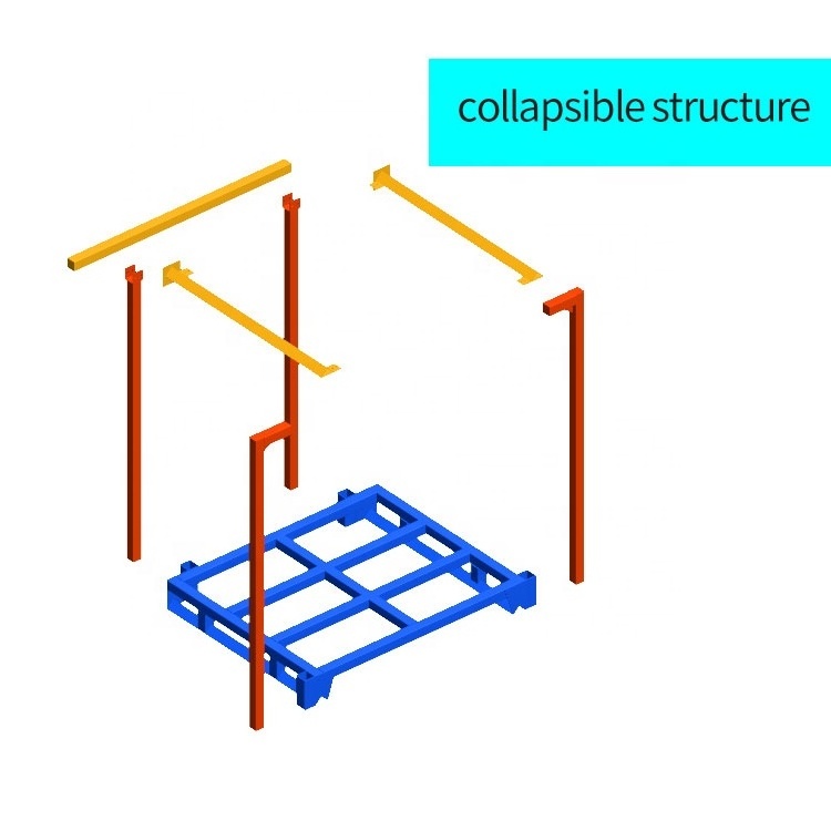 Warehouse Rack Stackable Pallet Collapsable Rack