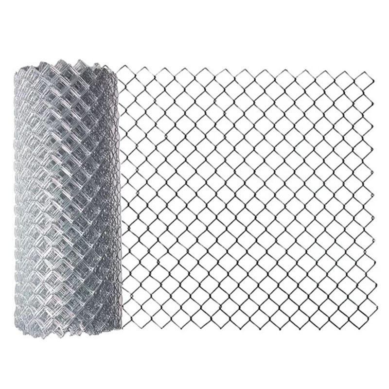 Fence Factory Direct Sale 8 Foot Boundary Wall PVC Coated Hot Dipped Industry Galvanized Chain Link Fence For Sale