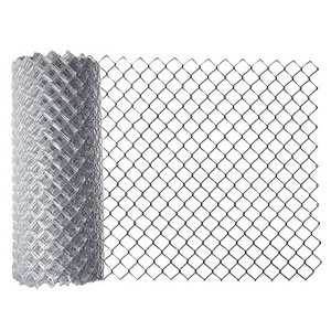 Fence Factory Direct Sale 8 Foot Boundary Wall PVC Coated Hot Dipped Industry Galvanized Chain Link Fence For Sale