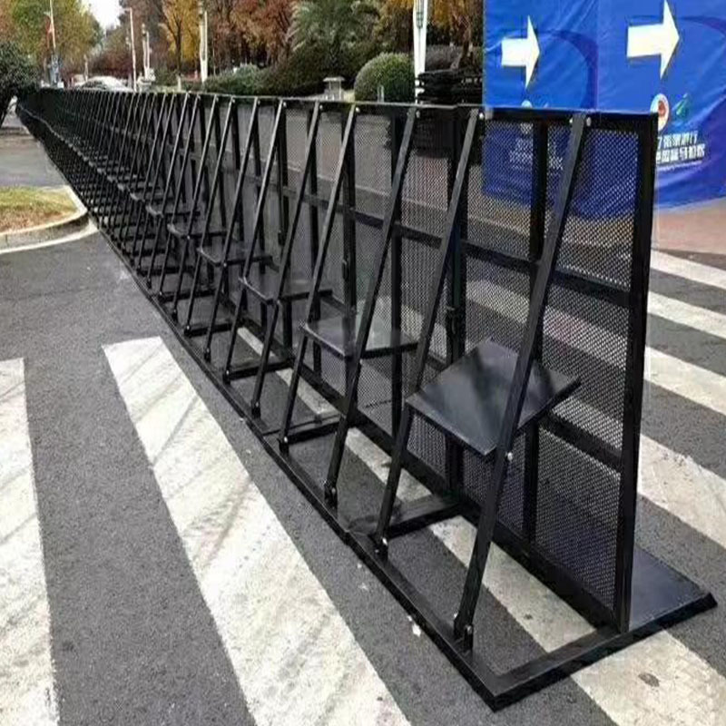 Concert Crowd Control Security Fence Foldable Road Safety Barrier Mobile Stage Barrier for Crowd Management