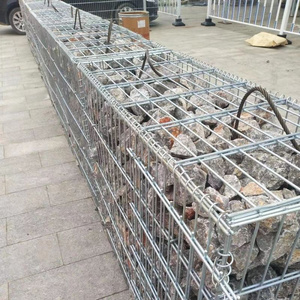 Sturdy and Durable Galvanized Steel Gabion Baskets Easy Assembly Metal Partition Walls and Fencing