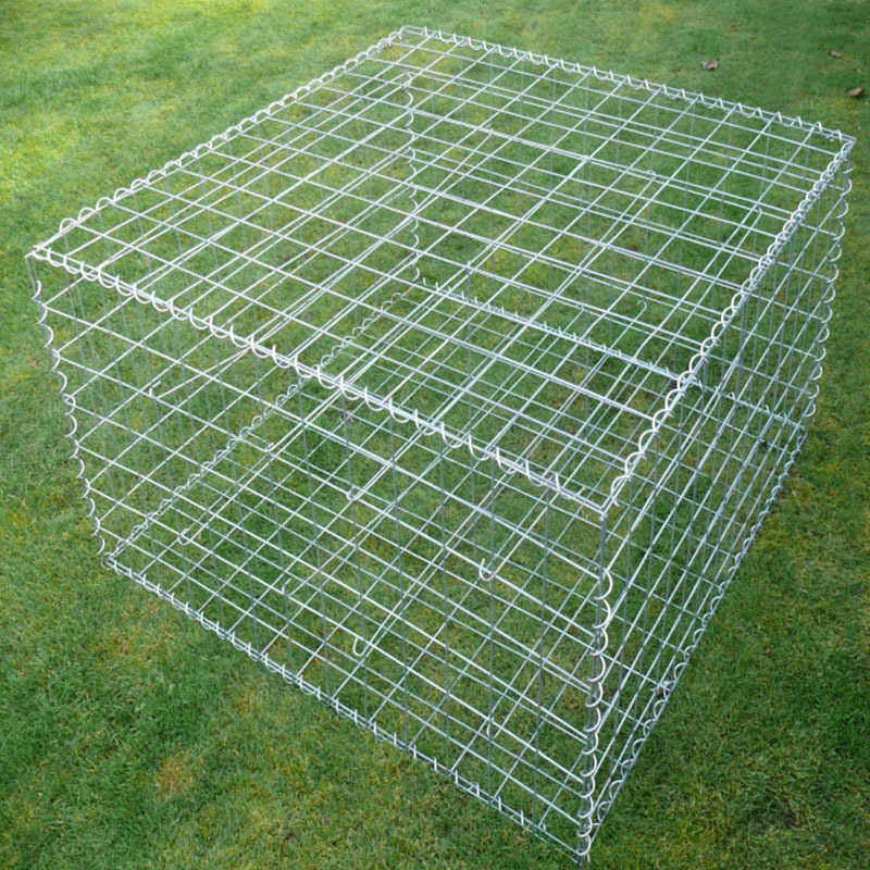 Sturdy and Durable Galvanized Steel Gabion Baskets Easy Assembly Metal Partition Walls and Fencing