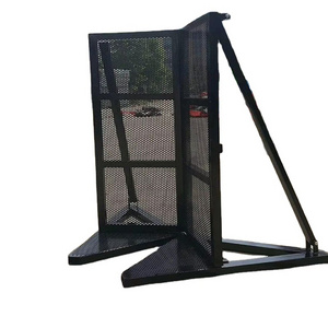 Sporting Events Crowd Control Barrier Metal Security Personnel Barrier for Rallies and Safety Measures