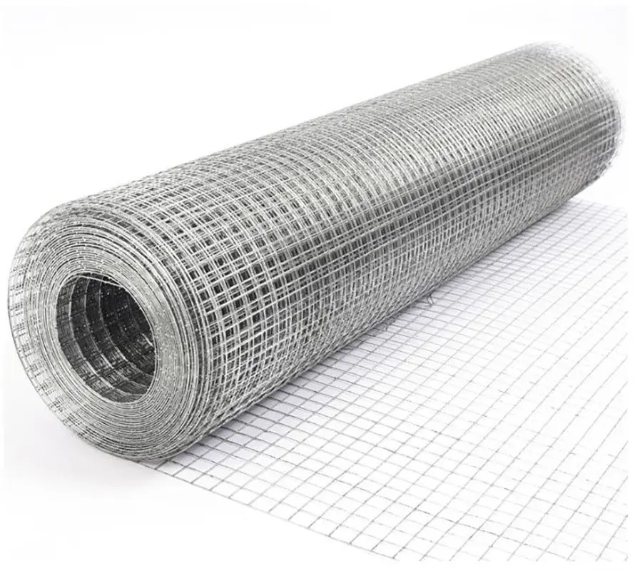 Electro galvanized welded iron wire mesh Bird Cage Welded Wire Mesh Roll Welded Mesh