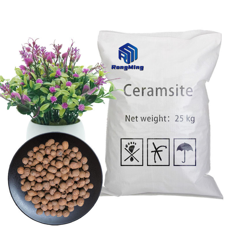 Succulent Breathable Soilless Cultivation Substrates Water-Resistant Ceramsite Granules for Hydroponic Plants Garden Supplies