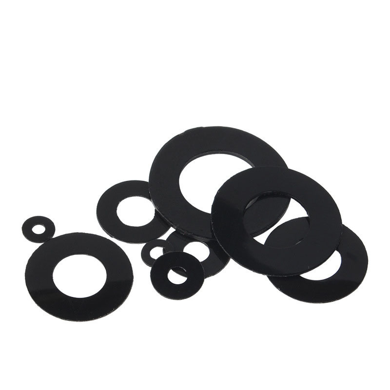 plastic washer/ M3 M4 Nylon Plastic Material PA66 White Black Partial Flat  Washer nylon washer Metric Gaskets