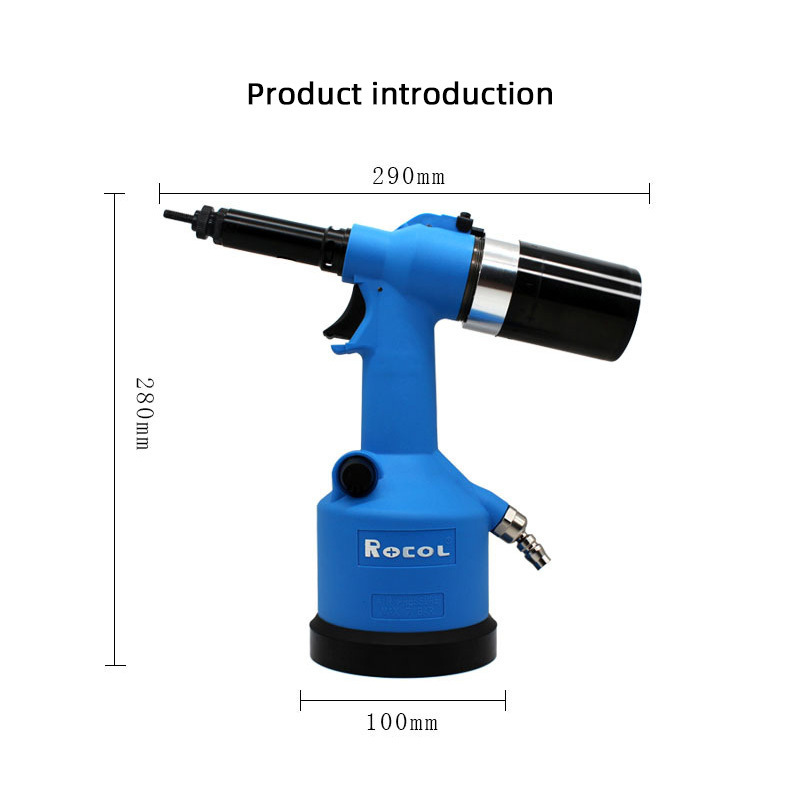 Pneumatic Air Rivet Nut Gun M3M4M5M6M8M10M12 Air Hydraulic Riveting Tools Air Tools High Quality Industrial Metric Riveter Gun