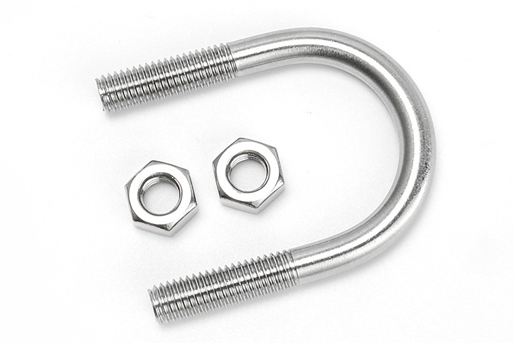 U bolt 304 stainless steel U bolt U tube clamp clamp fixed buckle mount M12M16M20M24 bolt Fasteners Accept Customization