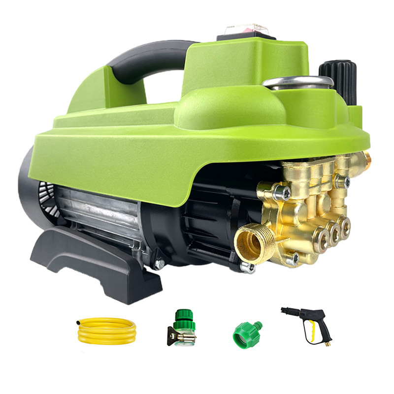 Household 220V High Pressure Washer Car Cleaner Water Gun Self Priming Protection Car Washer Machine