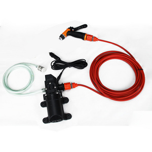 12V Electric Car Washing Machine Cleaner Self-Priming Water Pump Portable High Pressure Car Washer