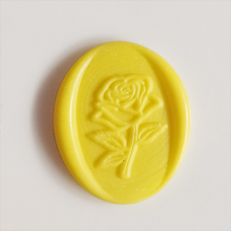 Ready-Made Custom Resin Wax Seal Sticker Self-Adhesive Logo for Craft Wax Stamp for Office Use