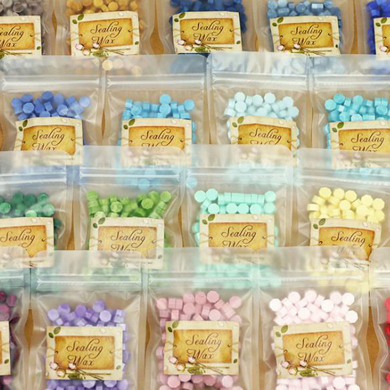 Multi-Color Resin Small Bag 100 Pcs Sealing Wax Beads on Sale 3 Buyers' Favourite Product