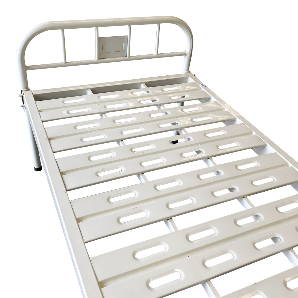 New Product Medical Furniture ABS Flat Patient Manual Hospital Bed