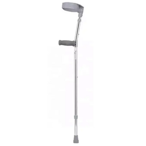 Folding Telescopic Trekking Poles Antiskid Crutch Elderly Cane