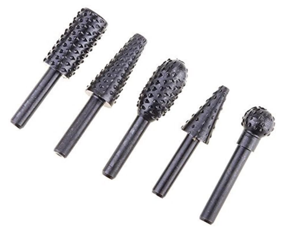 RUIXIN Made in China High Quality Wholesale Custom rotary burr rasp set file woodworking rasp