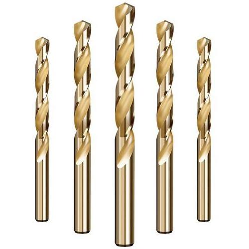 DIN338 Fully Ground M35 Co5% Metal Cobalt Hss Twist Drill Bit Straight Shank For Metal Stainless Steel Drilling