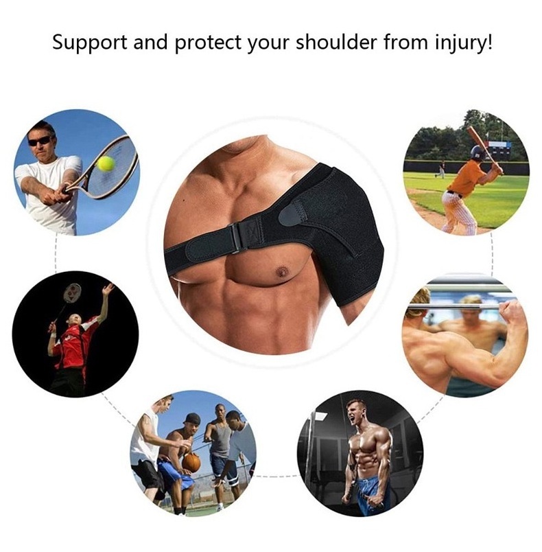 Medical Recovery Breathable Shoulder Support Brace strap shoulder stability compression brace