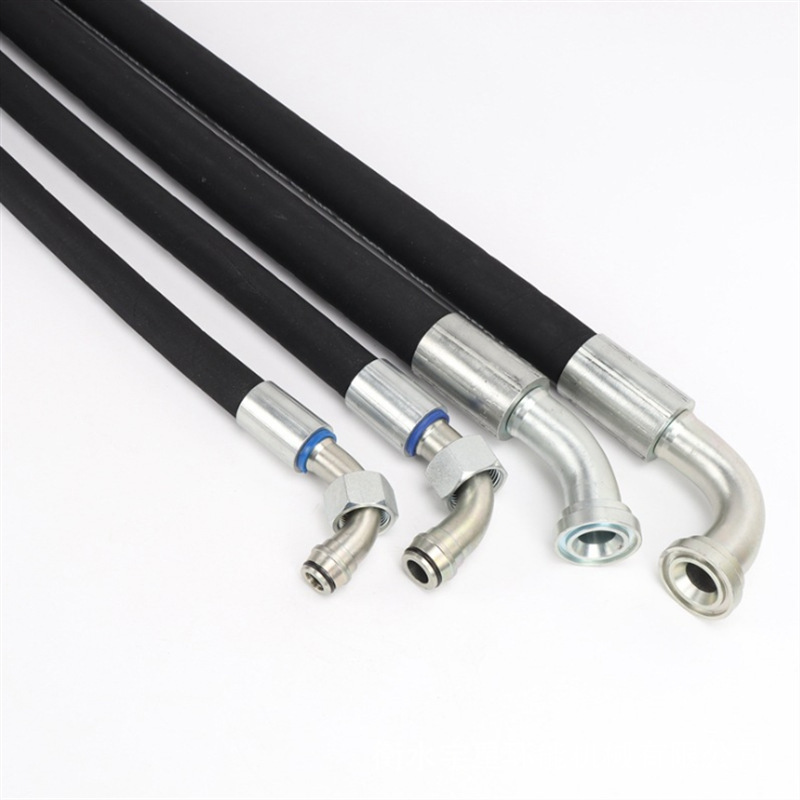 Top Selling 1/4 3/8 1/2 2 Inch Wire Braided Hose High Pressure Hydraulic Air Hose Pipe