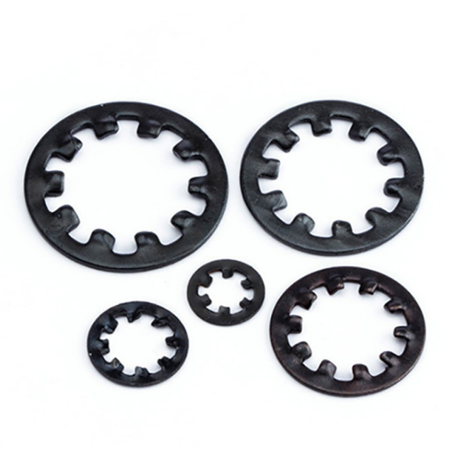 65Mn Black GB861.1 Internal Teeth Lock Washer Lock Washers Internal Teeth Serrated Lock Star Washers