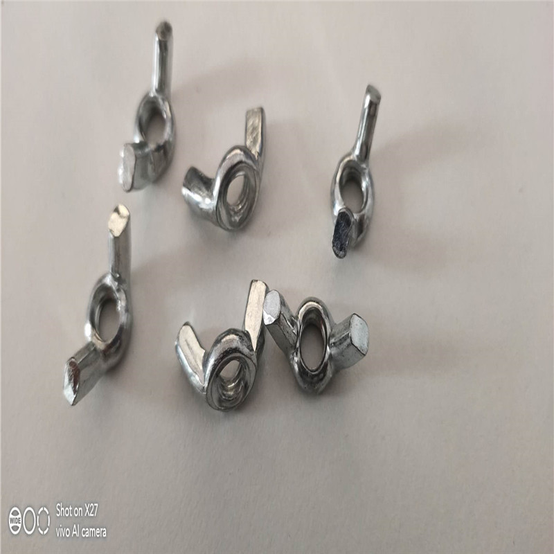 DIN315 Butterfly Wing Nuts /butterfly Bolt and Nut DIN Zinc White/yellow Zinc Carbon Steel CN;HEB M6*1.0 M8*1.25 Ruiye Free