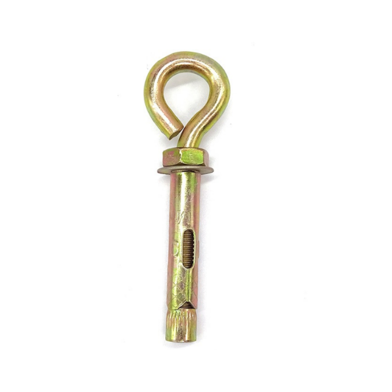 Factory Price Good Quality Zinc Plated Carbon Steel Yellow Sleeve Anchor Bolt Eye Bolt Anchor