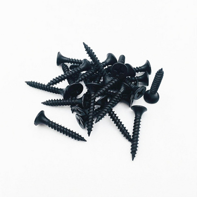 Galvanized drywall screws for ceiling C1022a factory price phillips black bugle head drywall screw