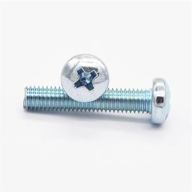 Pan Head Screw DIN7985 Stainless Steel Cross Pan Head Machine Screw