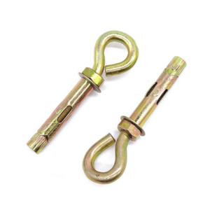 Factory Price Good Quality Zinc Plated Carbon Steel Yellow Sleeve Anchor Bolt Eye Bolt Anchor