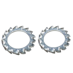 High Quality Serrated Lock Washers With External Teeth din 6798a Teeth Locking Washer