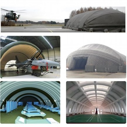 China suppliers Professional manufacturer custom large huge inflatable aircraft hangar tent/inflatable warehouse tent  for sale