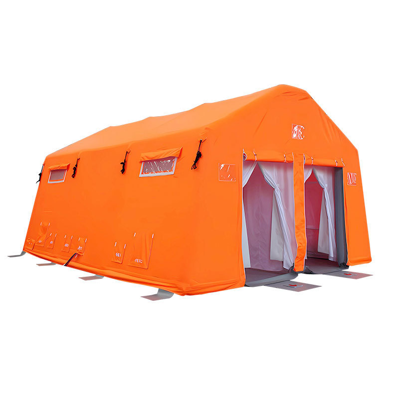 Airtight PVC emergency first aid medical rescue disaster relief construction decontamination sanitay inflatableairpressure tent