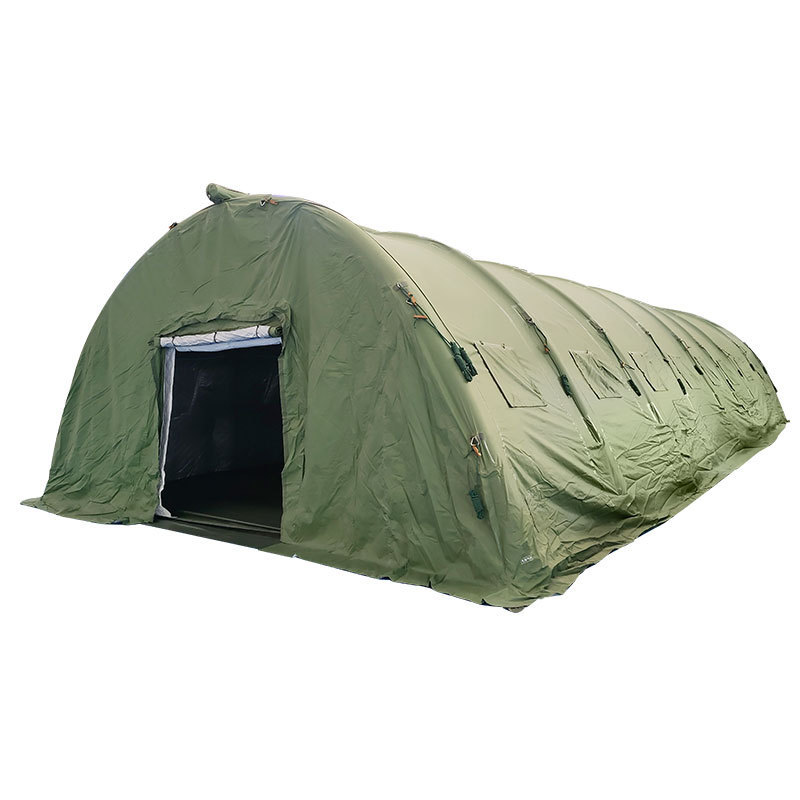 Large emergency camouflage tent fashionable luxury portable high quality airtight inflatable medical emergency tent with clinic