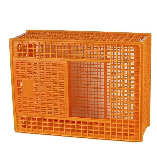 Hot Sales Plastic Small Folding Chicken Coop/Poultry Transport Cage Price/Plastic Chicken Crate 96cm