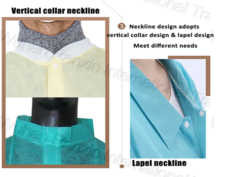 Premium Quality Disposable Lab Coats Splash-Resistant and Hygienic Safety Gear for Laboratory Work