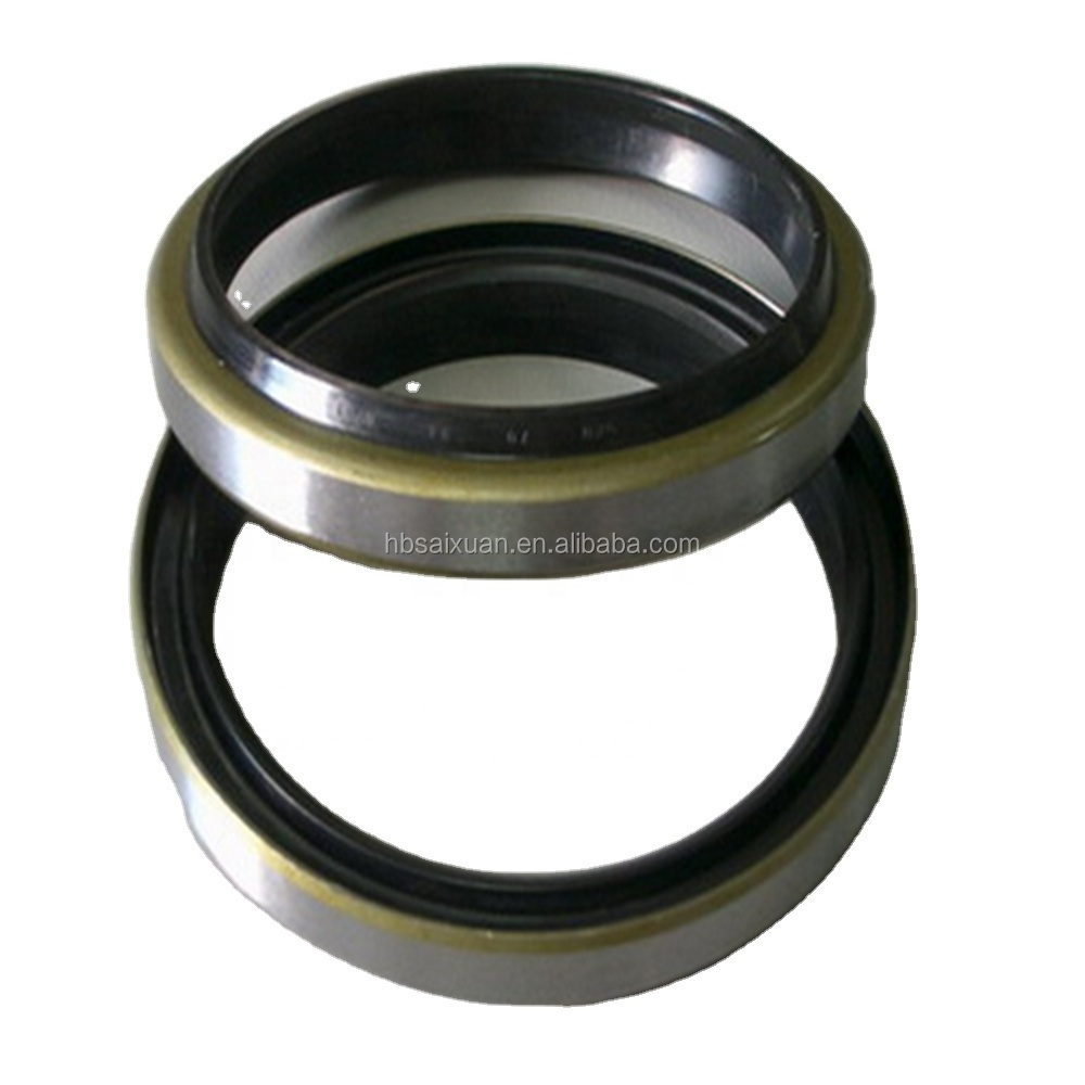 DKB rubber metal dust wiper seal for excavator