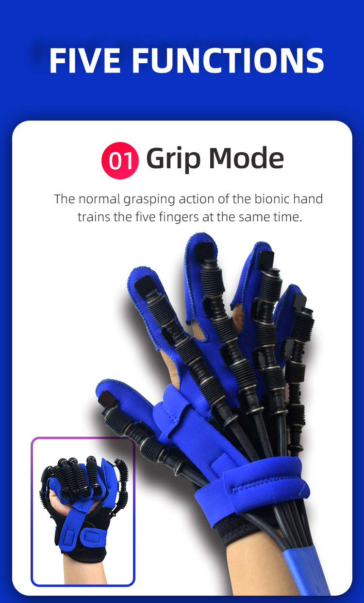 chine recovery robotic handgloves manufactures finger rehabilitation robotglove finger and hand machine exercise electric