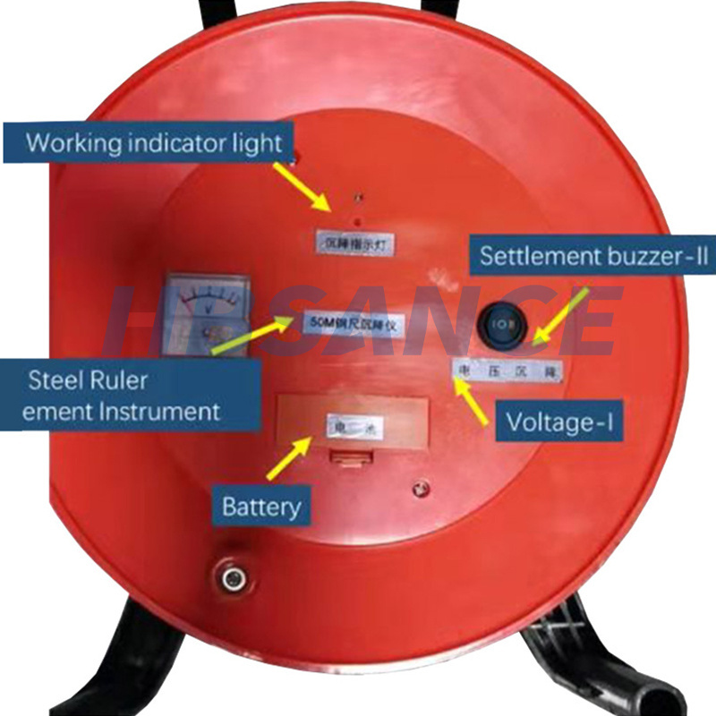 Borehole Drilling Dip Meter 30m Depth Indicator Sensor Probe For Underground Water Level Detection