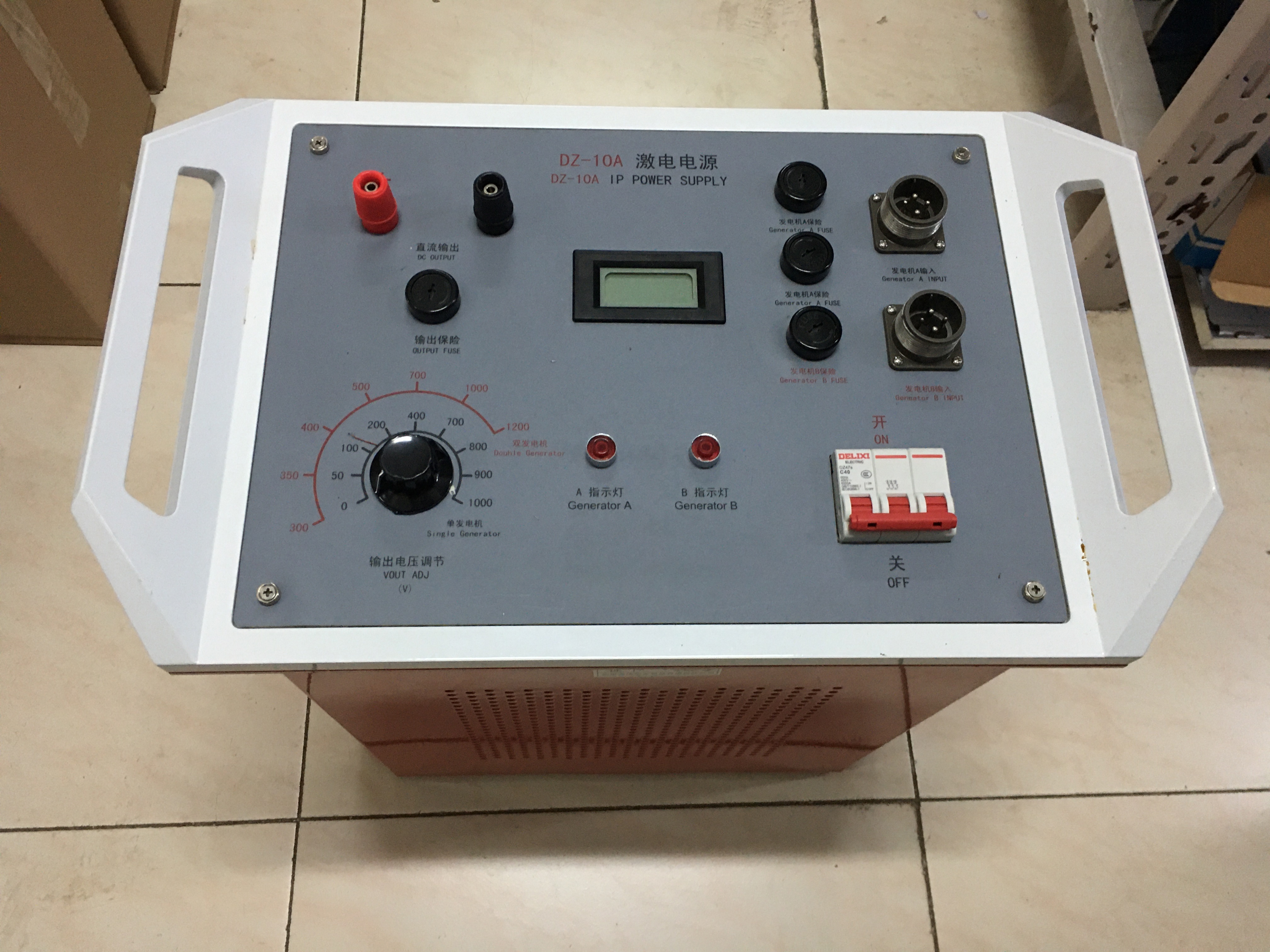 Convenient instrument 5KW Geo Resistivity Equipment DZ-10A Depth 600m Resistivity Transmitter