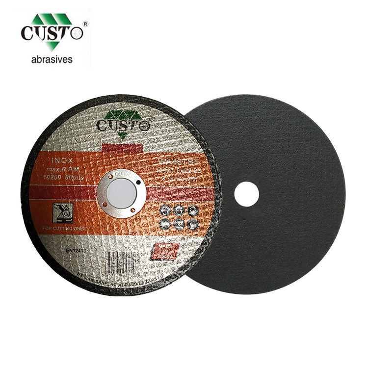 6inch Abrasive Cutting  Wheel EN12413 Inox Cut-off Wheel High Speed stainless steel  Cutting Disc