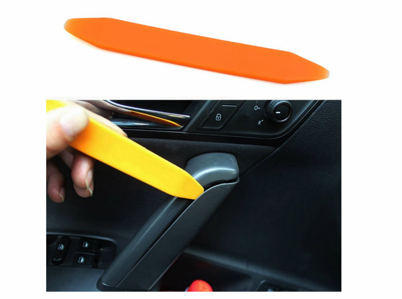 4pcs Portable Auto Car Radio Panel Door Clip Panel Trim Dash Audio Removal Installer Pry Kit Repair Tool