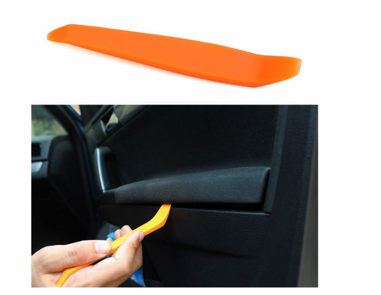 4pcs Portable Auto Car Radio Panel Door Clip Panel Trim Dash Audio Removal Installer Pry Kit Repair Tool