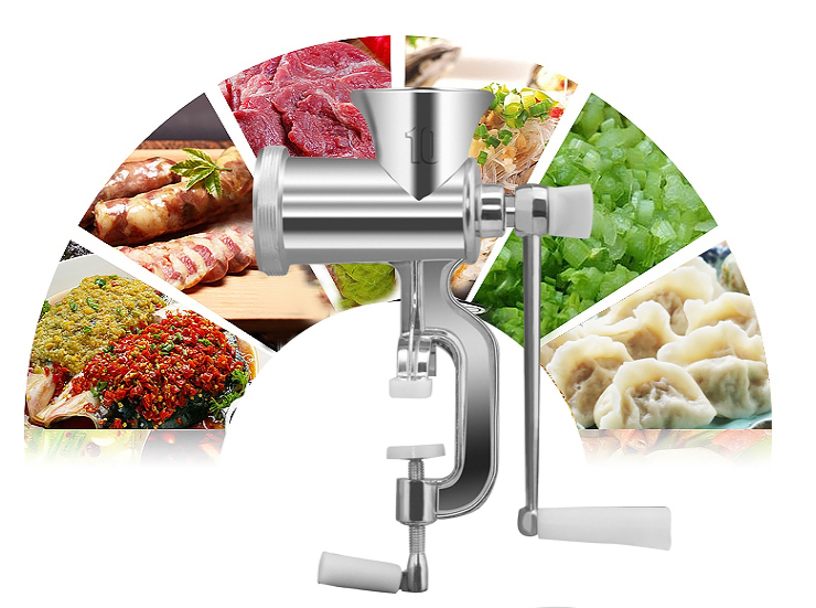 small manual meat grinder sausage stuffer