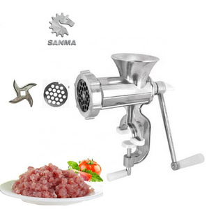 small manual meat grinder sausage stuffer