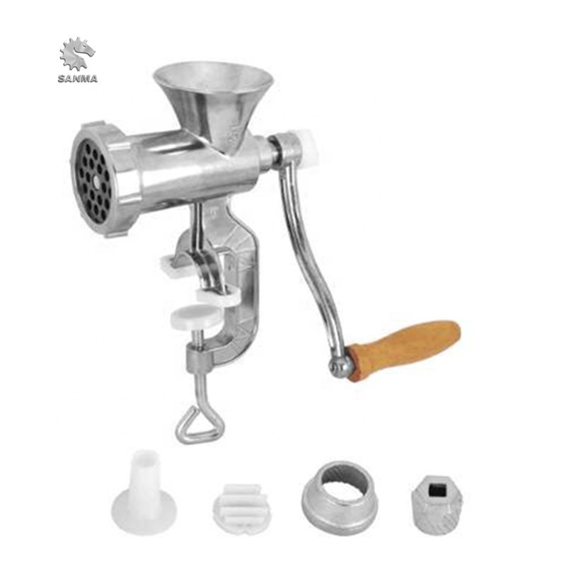 small manual meat grinder sausage stuffer