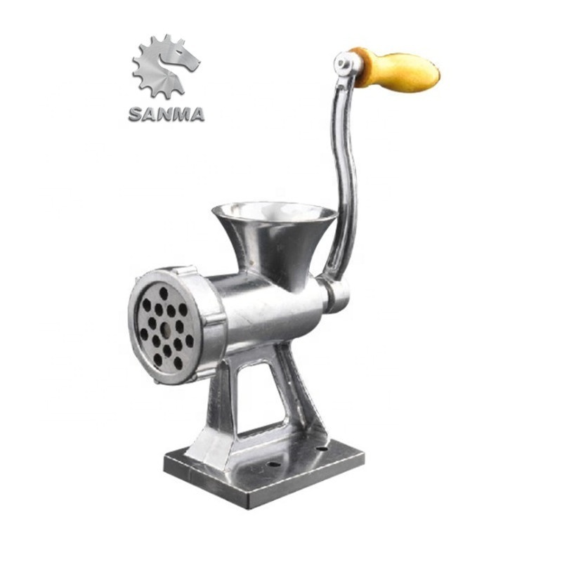 small manual meat grinder sausage stuffer