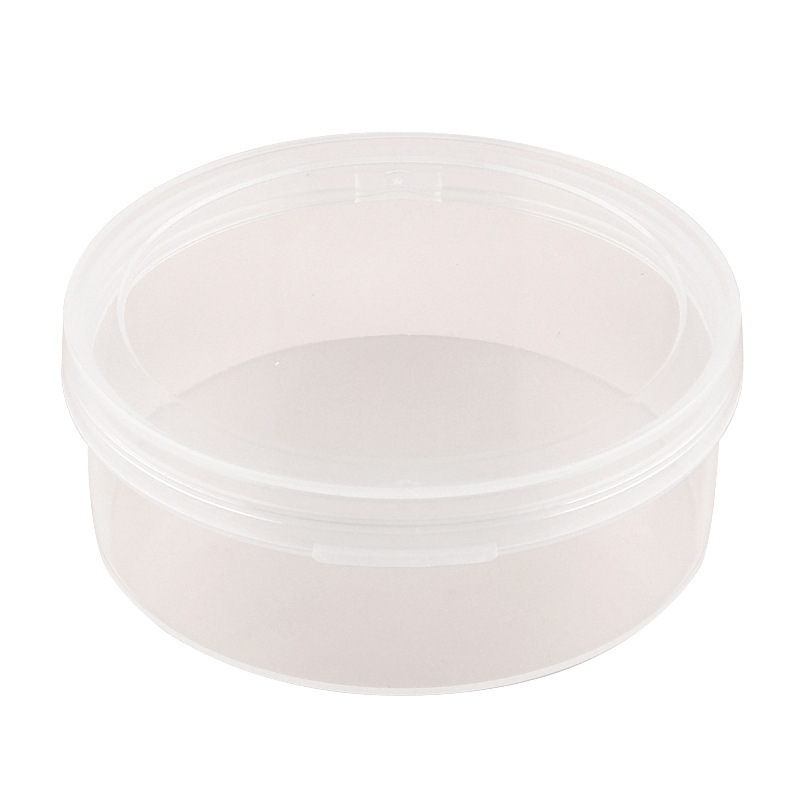 Free sample makeup tool Fan shape Dust proof portable transparent air cushion powder puff packaging box