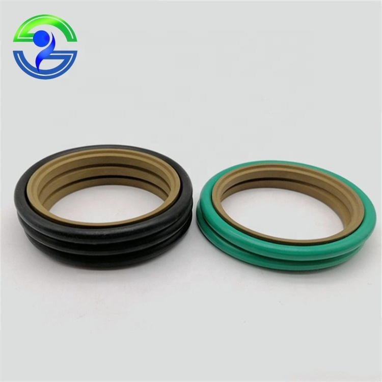 Hydraulic Piston Step Seal Ptfe/pu Slide Ring With O Ring